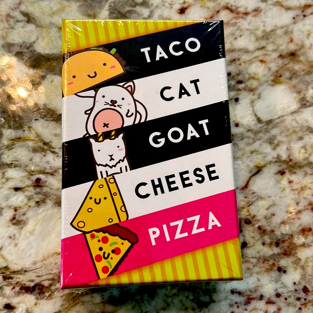 New Taco Cat Goat Cheese Pizza card game
